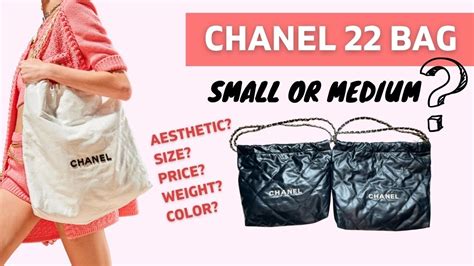 chanel 22 it bag|chanel 22 bag size comparison.